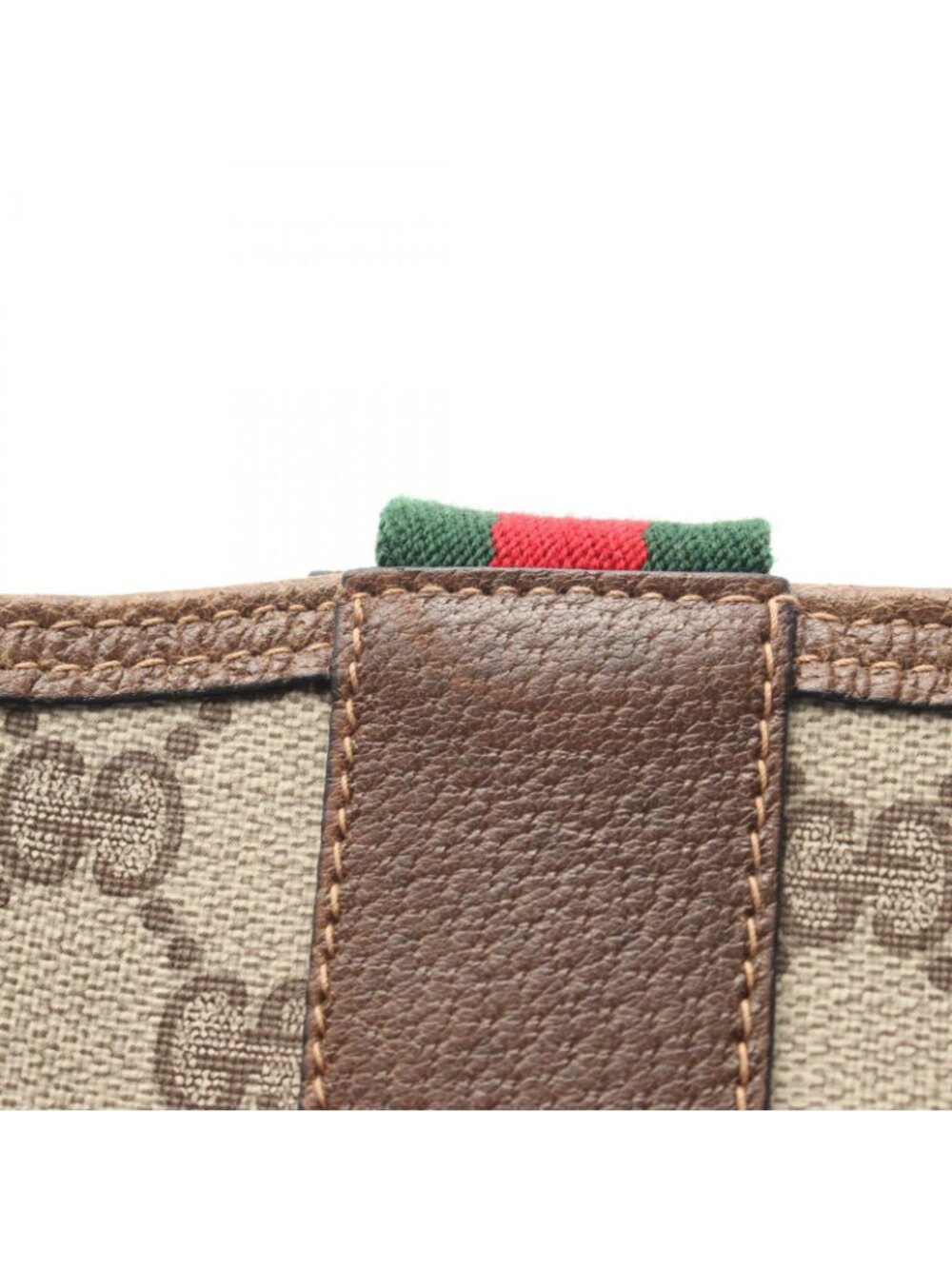 Gucci Tote Vintage Sherry Line GG Plus Beige Canvas Leather - Picture 7 of 8